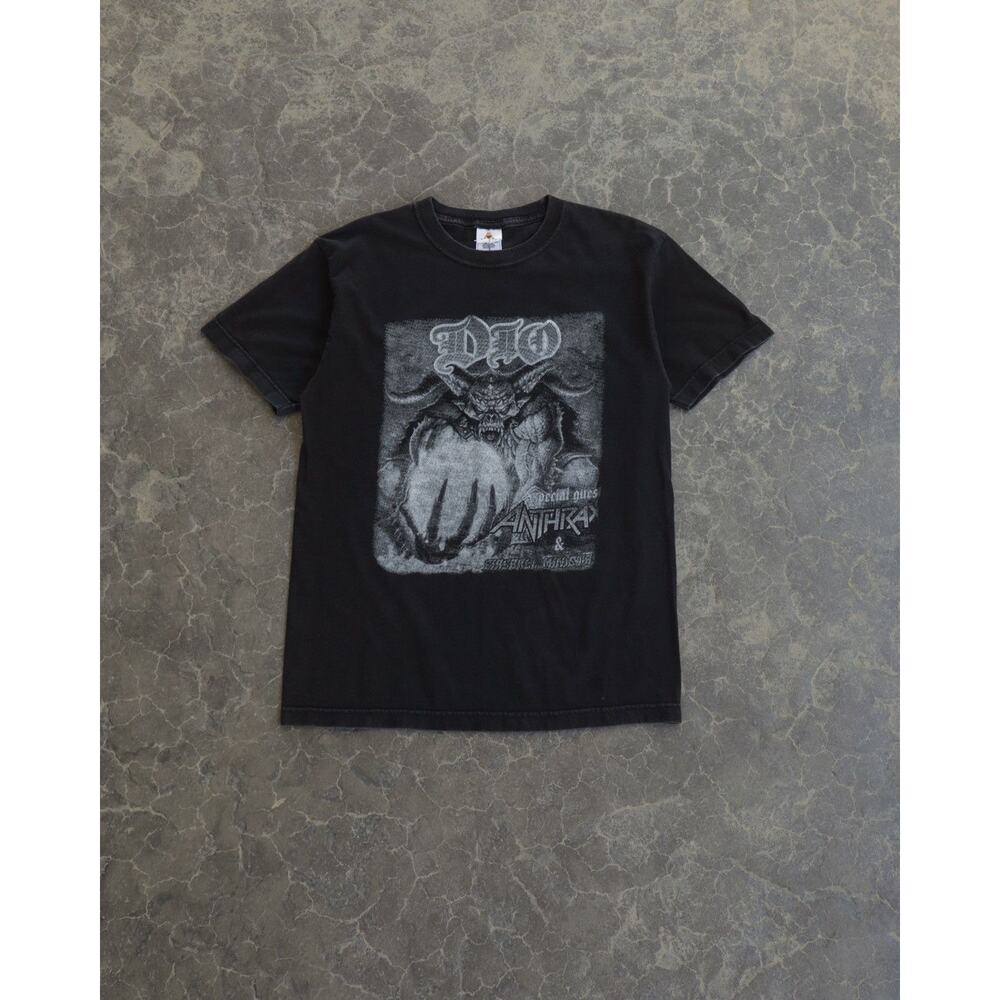 Vintage 90s Dio Diablo Devil Faded USA Archive Band Tee